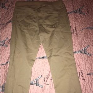 Tan jeans